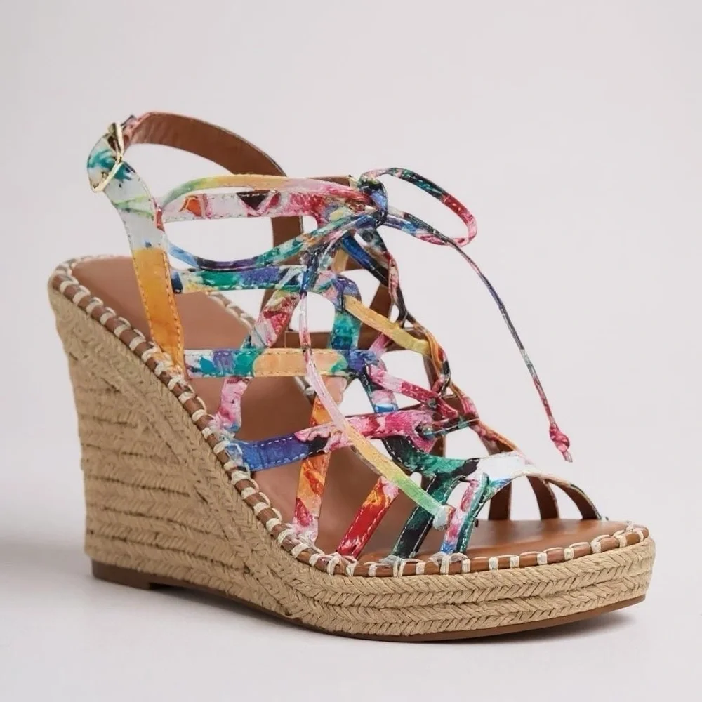 Sugar Womens Platform Sandals